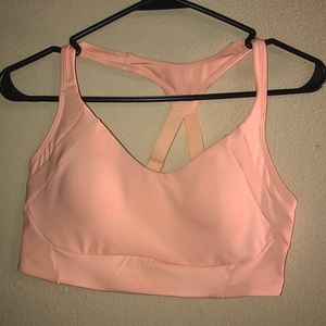 Sports bra. Light pink. New without tags.
